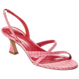 Alexandre Birman 60 Tweed Slingback NWBox Pink Sz 38